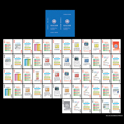 濱州市氣象局廣告撲克