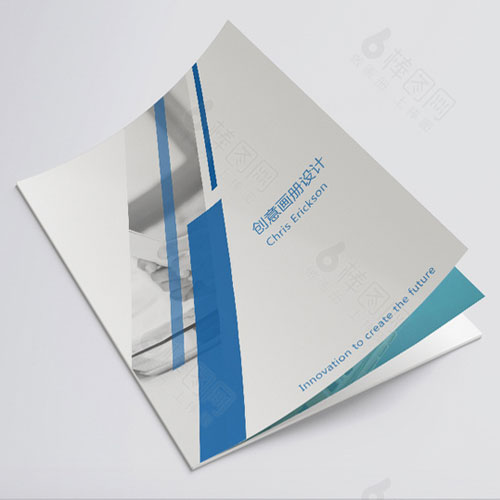 鄭州藍(lán)色簡(jiǎn)約企業(yè)畫(huà)冊(cè)設(shè)計(jì)印刷